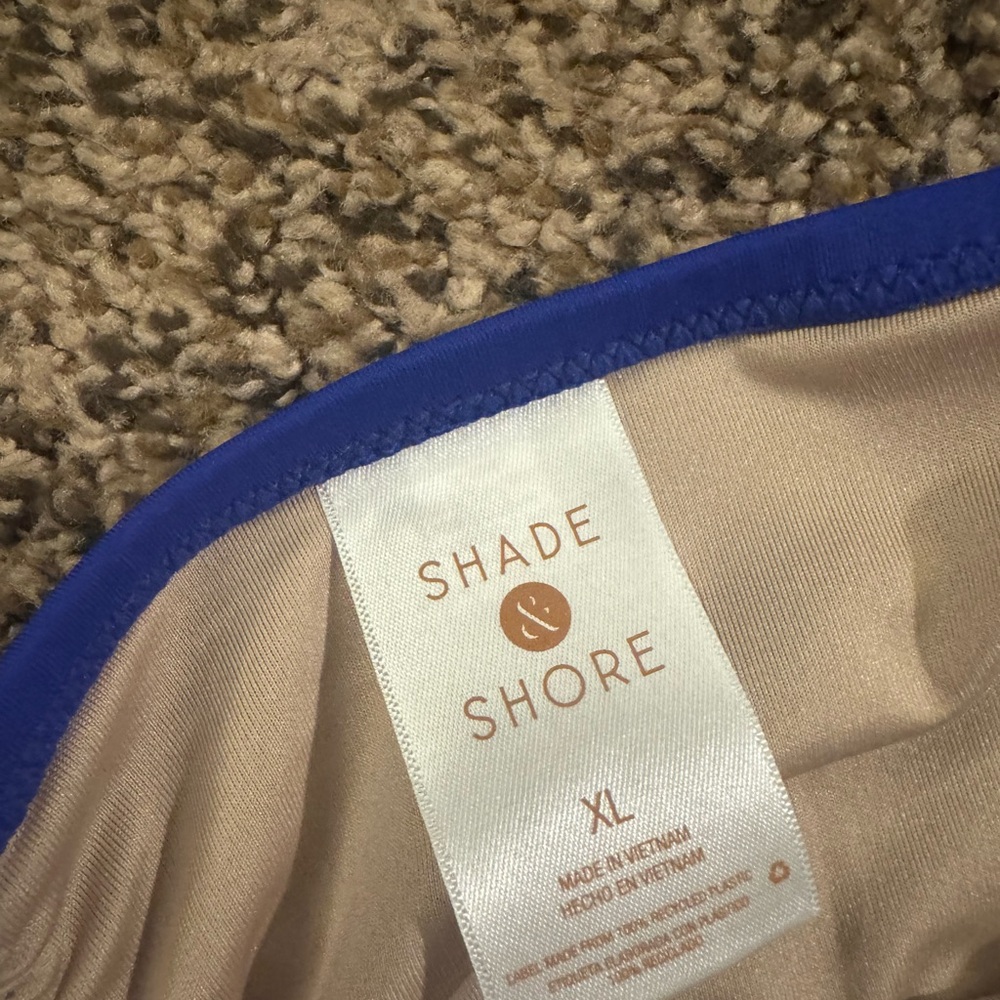 Shade & Shore Royal Blue Bikini Bottom - Picture 3 of 3